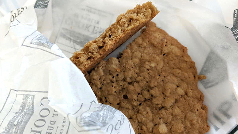Our Favorite Oatmeal Cookie in Disney World