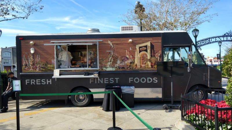 Spotted! Food Truck Testing at Universal Studios Orlando