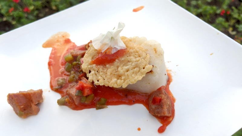 Epcot 2020 International Festival of the Arts Pan-Seared Scallop Artist’s Table