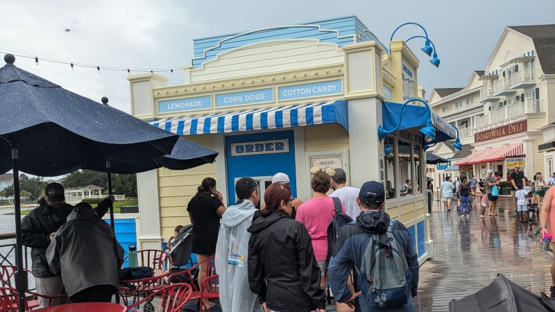 Yes, Disney Sells Cotton Candy During Rainstorms
