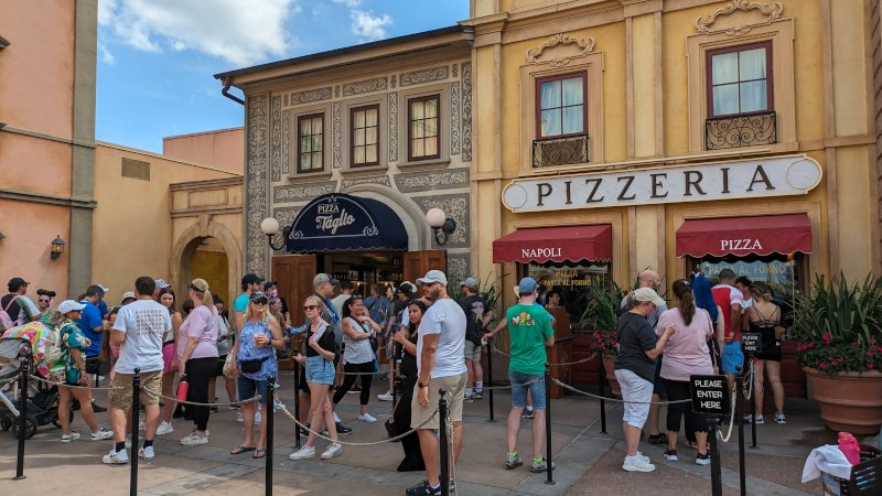 The Hunt for Pizza al Taglio: Epcot's Unpredictable Eatery